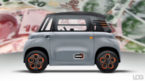 Elektrikli otomobil LOG Tasarım