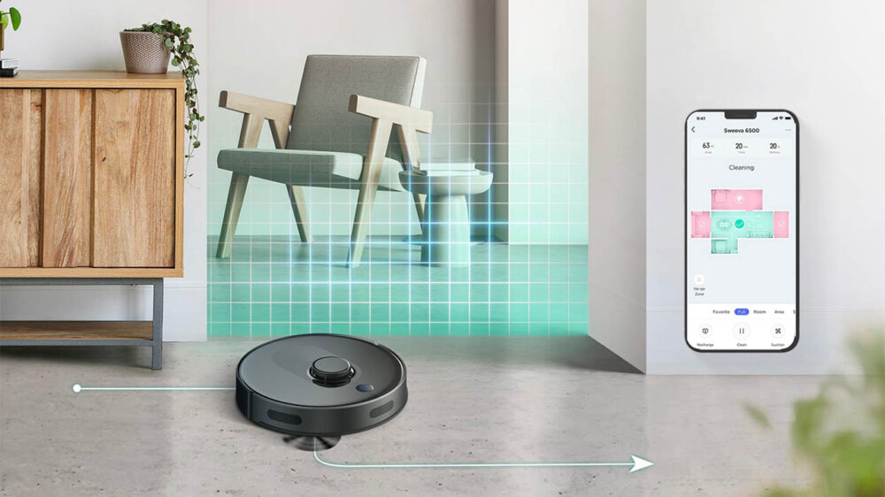 TCL Sweeva 6000 robot süpürge için BİM kampanyası - LOG