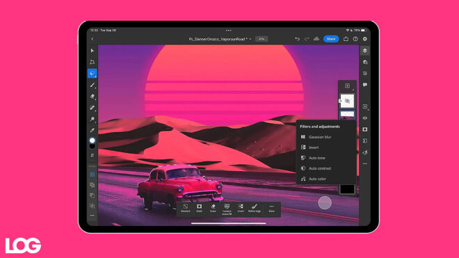 Photoshop LOG Görsel