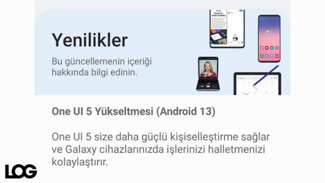 Samsung Galaxy S22 ailesi için Türkiye'de Android 13 + One UI 5 geldi