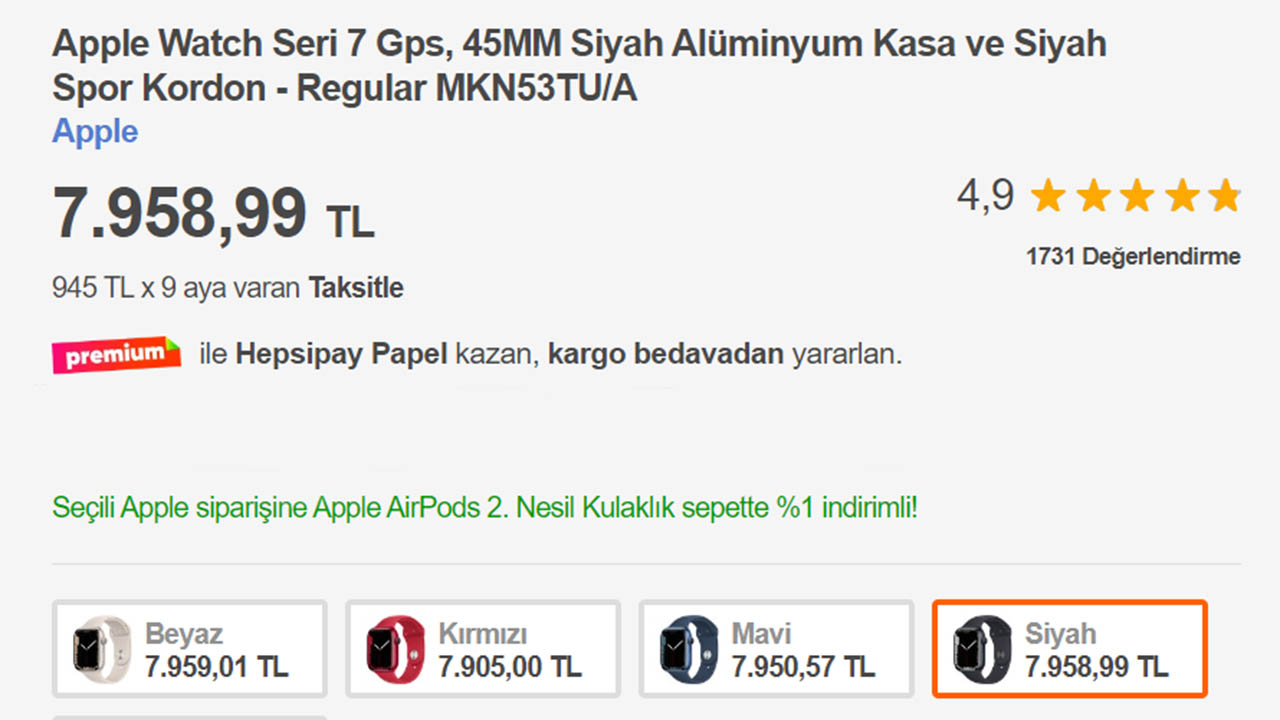 Apple Watch Series 7