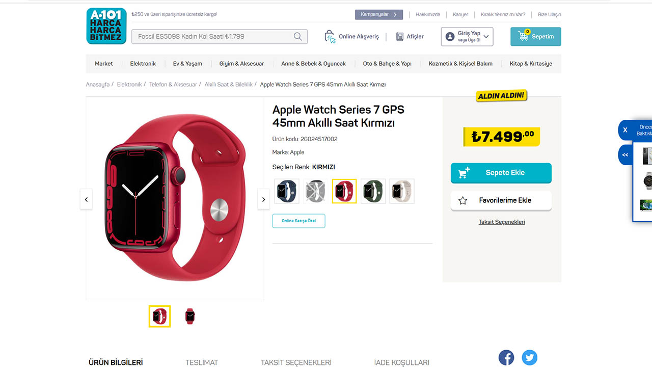 Apple Watch Series 7