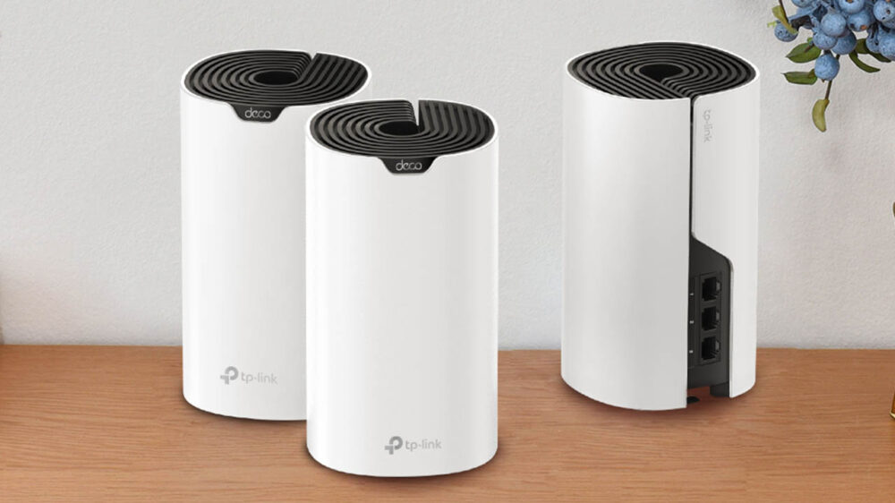 Deco Mesh Modem Mesh ve Wi-Fi 6'lı destekli modem/yönlendirici: TP-Link Deco X73 - LOG