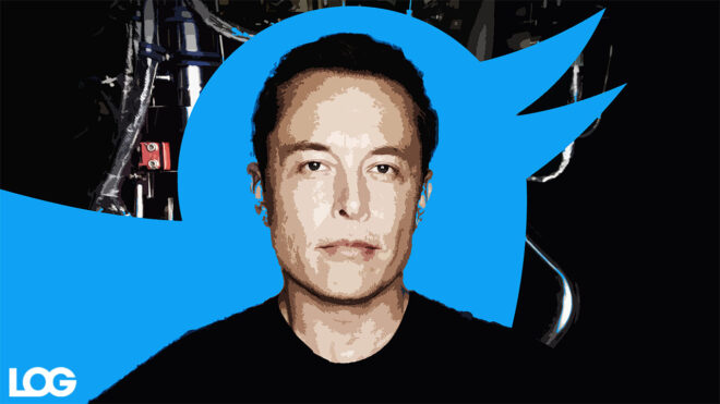 Elon Musk Twitter LOG Tasarım