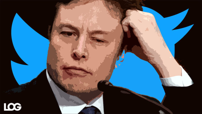 Elon Musk Twitter LOG Tasarım