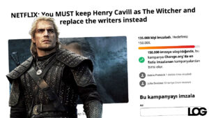 The Witcher Henry Cavill LOG Görsel