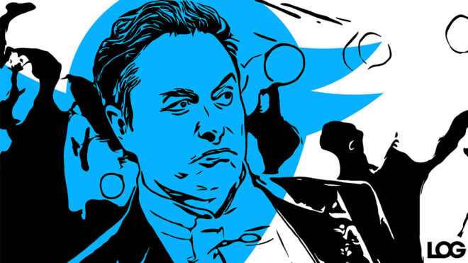 Elon Musk Twitter LOG Tasarım