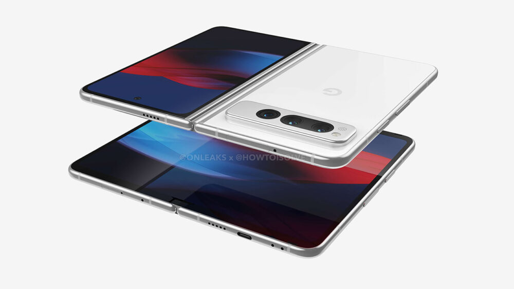 Google imzalı ilk katlanabilir telefon için tasarım ortaya çıktı