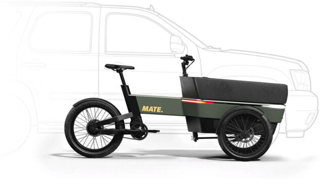 MATE SUV elektrikli kargo bisikleti