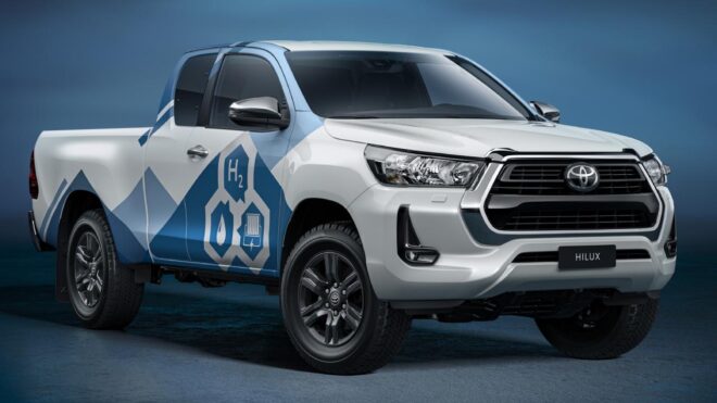 Toyota Hilux hidrojen