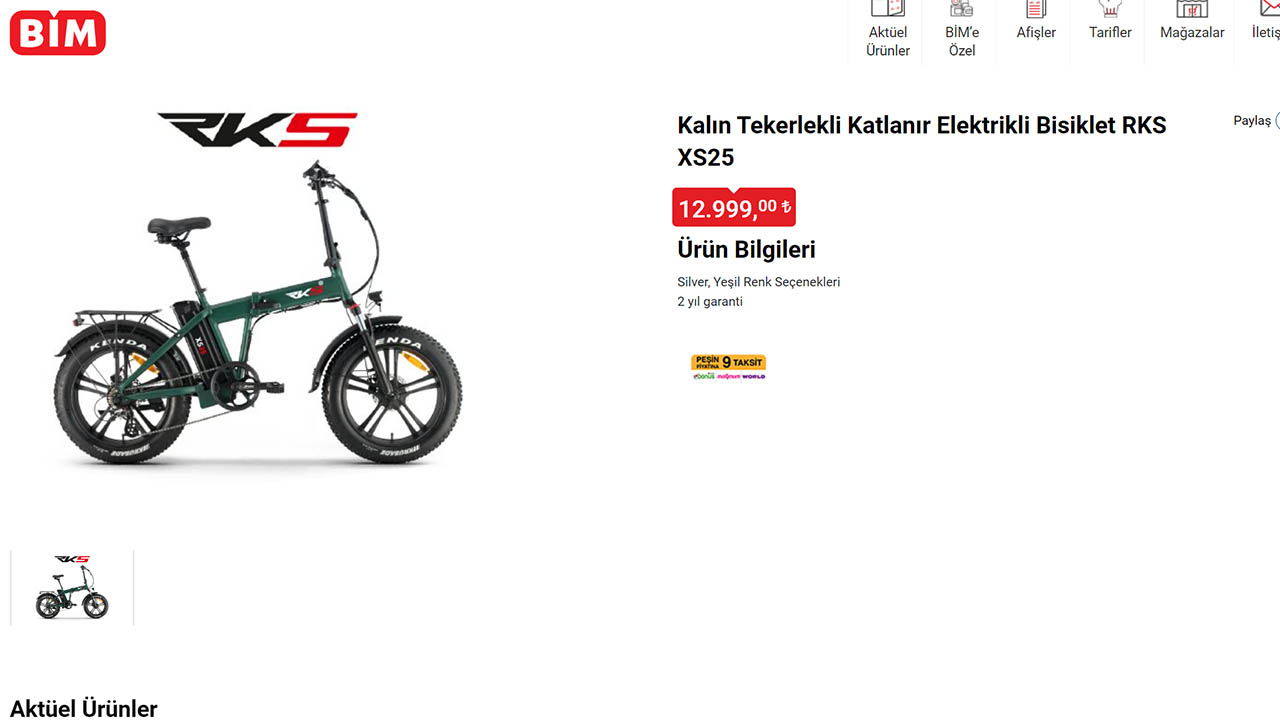 RKS XS25 için yeni BİM kampanyası [20 Ocak 2023] LOG