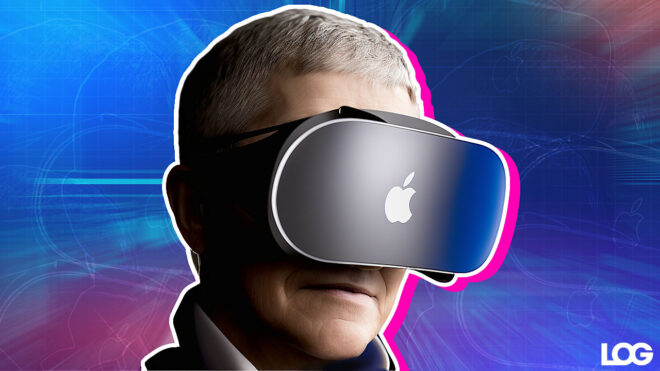 Apple Reality Pro mixed reality headset LOG Design