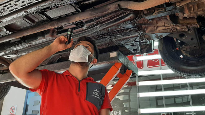 ağır hasarlı araç