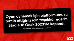 Google Stadia LOG Görsel