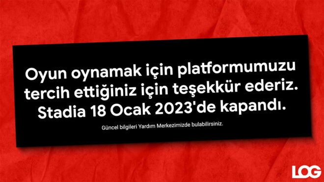 Google Stadia LOG Görsel