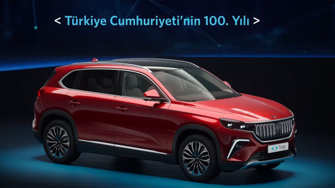 Togg C-SUV için “100. Yıl Özel Seri”