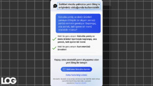 ChatGPT Microsoft Bing LOG Görsel