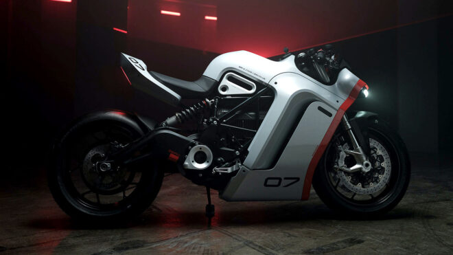 Elektrikli motosiklet konsepti Zero SR-X