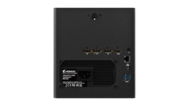 Gigabyte GeForce RTX 4090 AORUS Gaming Box ortaya çıktı