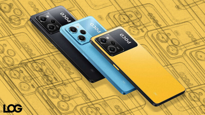 POCO X5 Pro 5G ve POCO X5 5G LOG Tasarım