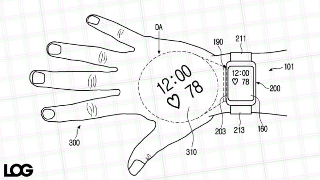 Samsung Galaxy Watch Patent LOG Görsel