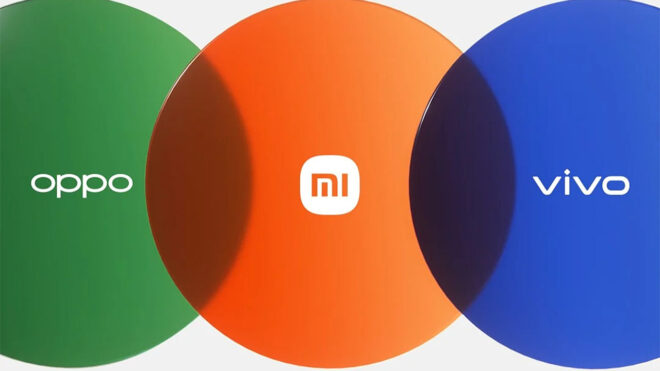 Xiaomi Oppo Vivo
