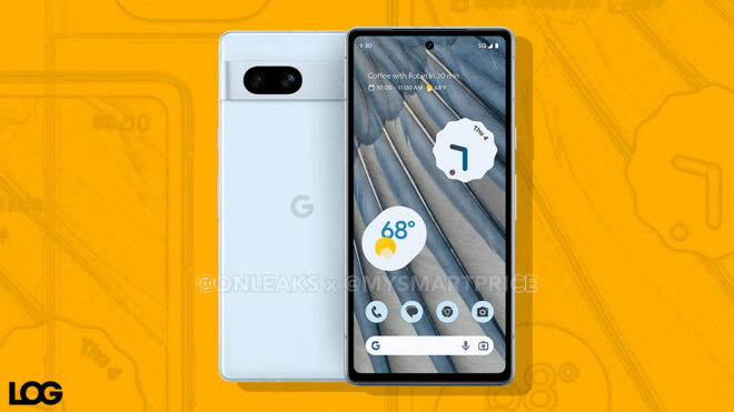 Google Pixel 7a LOG Tasarım