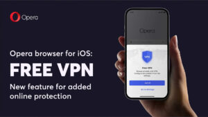 iOS için Opera ücretsiz VPN