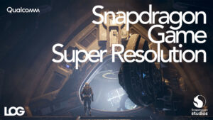 Qualcomm Snapdragon Game Super Resolution LOG Tasarım