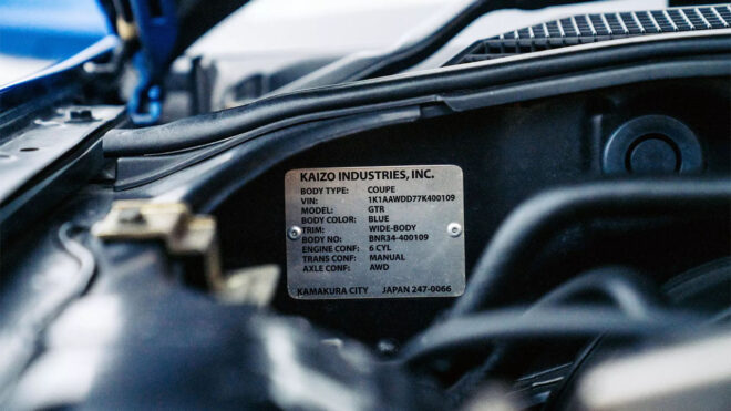 Paul Walker tarafından Fast & Furious'ta kullanılan Nissan Skyline GT-R R34 açık artırmaya çıkıyor