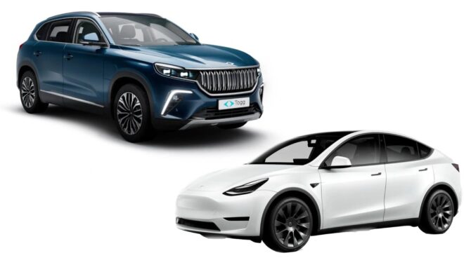 Togg T10X Tesla Model Y