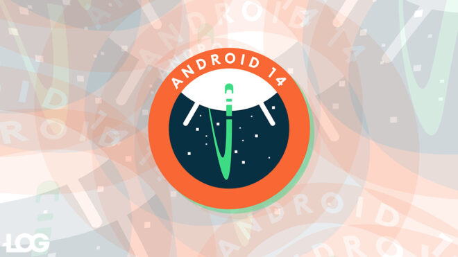 Android 14 Google LOG Tasarım