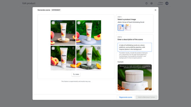 Google Product Studio