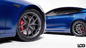 Tesla Model S Plaid pist paketi LOG Tasarım