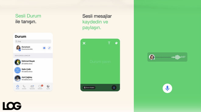 WhatsApp Sesli Durum