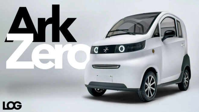 Elektrikli Araç Ark Zero LOG Tasarım