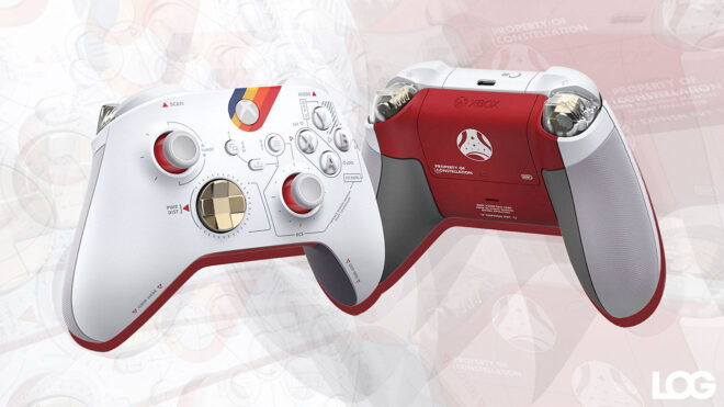 Starfield Xbox kontrolcü LOG Tasarım