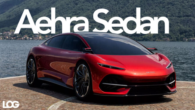 elektrikli otomobil: Aehra Sedan LOG Tasarım