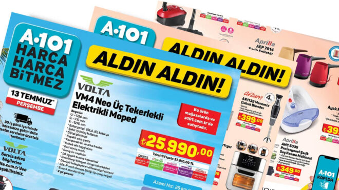 A101 katalog teknolojik ürünlerde bu hafta [13 Temmuz 2023] - LOG
