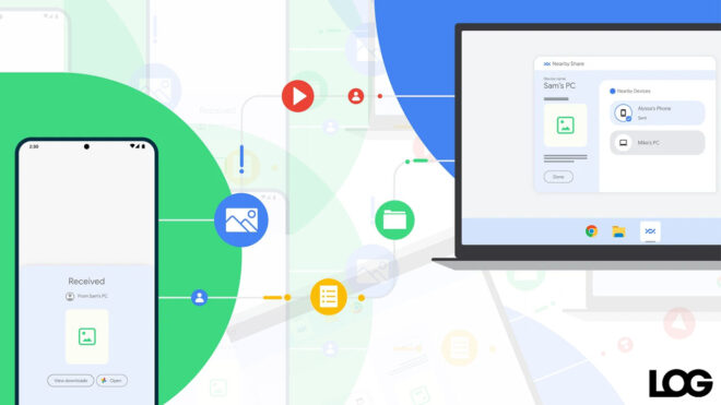 Nearby Share LOG Tasarım