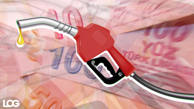 Benzin ÖTV zammı LOG Tasarım