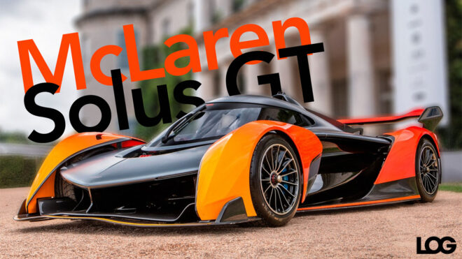 McLaren Solus GT LOG Tasarım