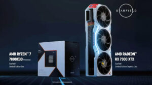 AMD Radeon RX 7900 XTX Starfield Limited Edition, Ryzen 7 7800X3D Starfield Limited Edition