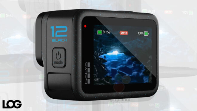 GoPro Hero 12 Black aksiyon kamerası LOG Tasarım