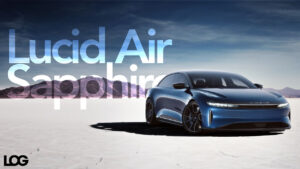 Lucid Air Sapphire LOG Tasarım