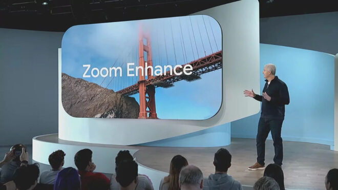 Google Zoom Enhance
