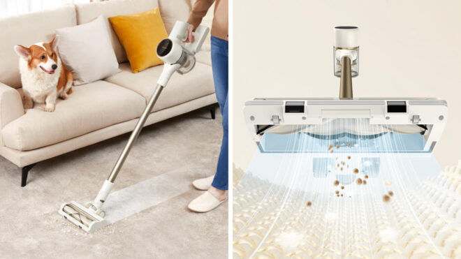 Dreame R10, gelişmiş beş katmanlı filtreleme sistemi sayesinde tozu ve küçük partikülleri dahi yakalıyor