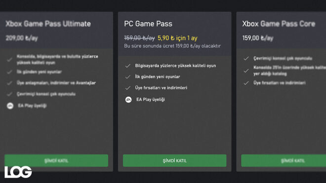 Xbox Game Pass Ultimate LOG Tasarım