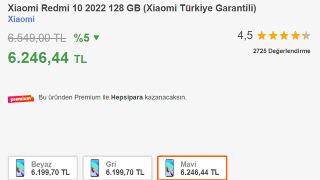 Redmi 10 2022