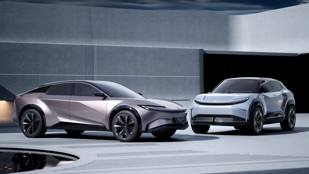 Toyota, 2025 yılında pazara sunacağı iki elektrikli konsept tanıttı